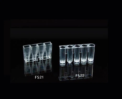 medical and lab use factory provide medical plastic cuvette match with Germany BE coagulometer Apparatus 8 holes 4 holes