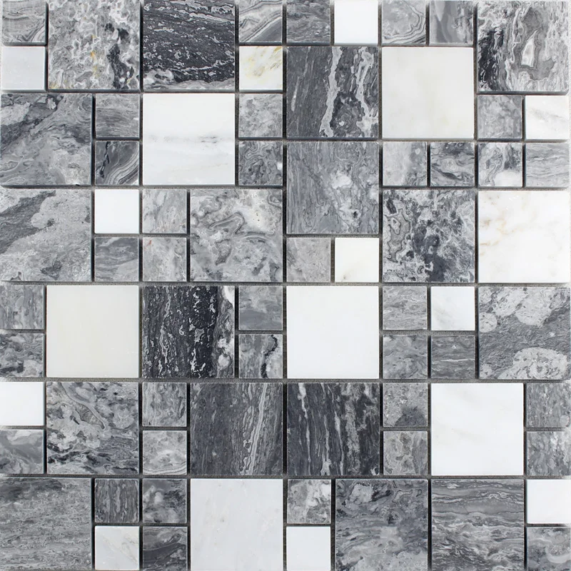 Top quality stone glass mosaic tile