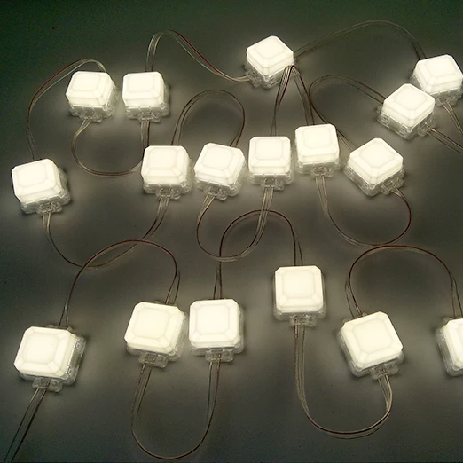  Квадратный матричный Точечный светильник RGB излучающий цвет 5050SMD Светодиодный точечный 5 см