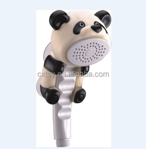 ABS baby kids cartoon lovely rainfall hot selling animal shower head