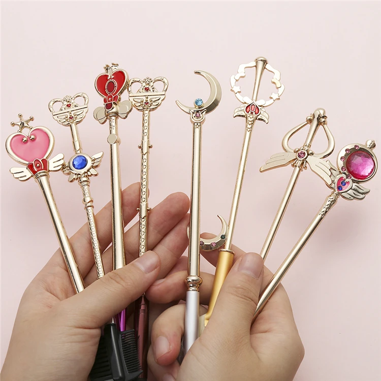2019 New Professional MakeUp Brushes Eyeshadow Foundation Blush Cosmetic Brush Set Kit Tool Sailor Moon 8pcs Makeup Brushes