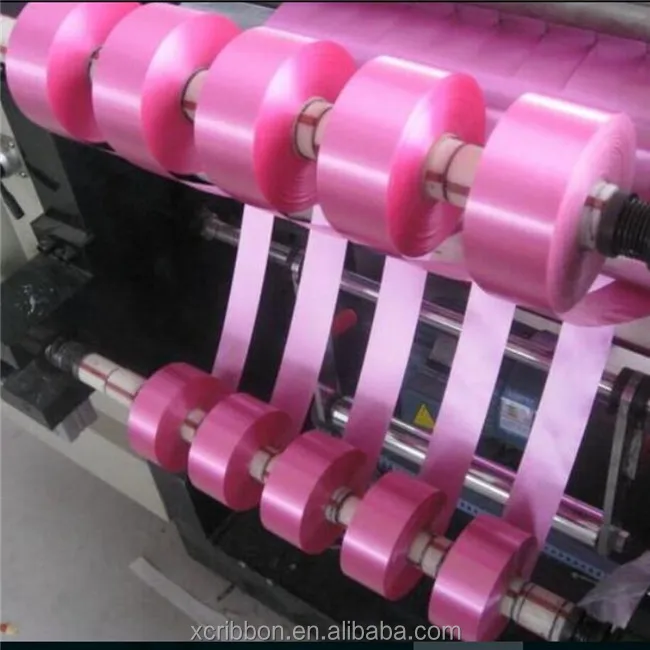 manufacture 50cm * 1000m polypropylene pp jumbo ribbon roll