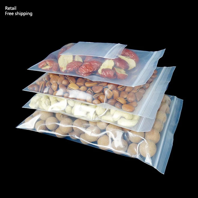 15*22CM On Retail Multi-Application Clear LDPE Poly Bag, Single Layer Plastic Bag