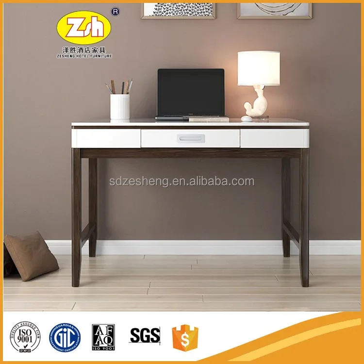 New Foshan wood fabric bed desk with chair ZH-002