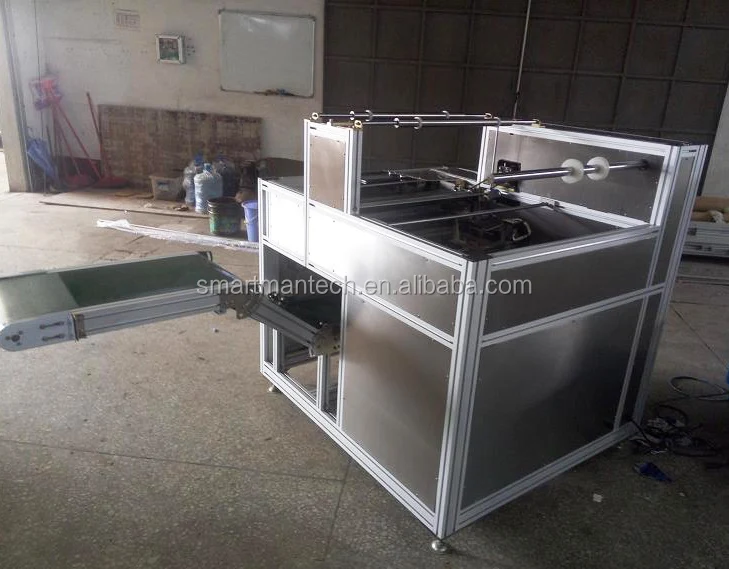 
Automatic Ultrasonic Cross Cutting Machine for tower fabrics 