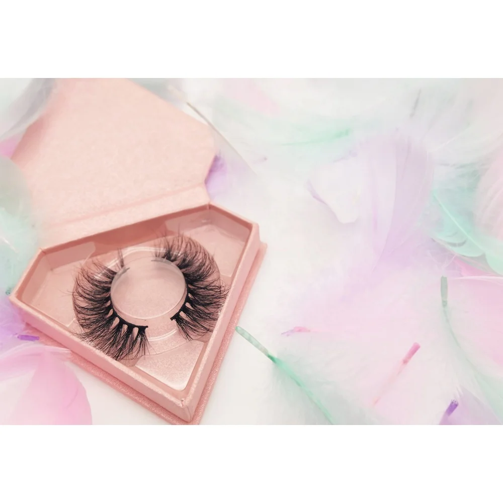 
Custom Packaging Private Label eyelashes vendor Free sample wholesale Own Brand Handmade 100% 3D Real Mink false Eyelash 