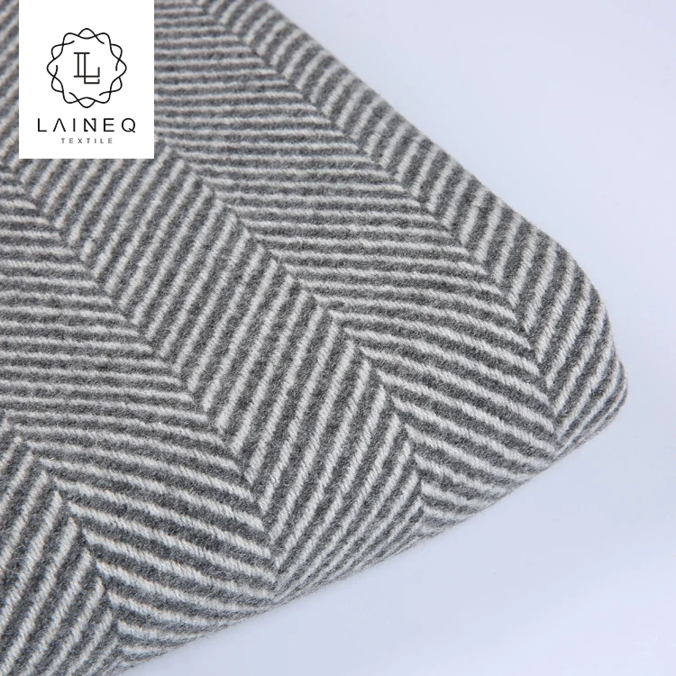 Высококачественная мягкая, приятная на ощупь, меланжевая, шерстяная, бархатная ткань, костюмная ткань