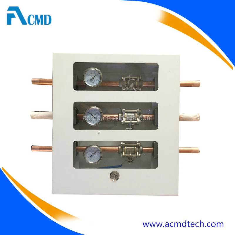 ACMD Manufacturer 3 Gases Zone Valve Box for Flow Control