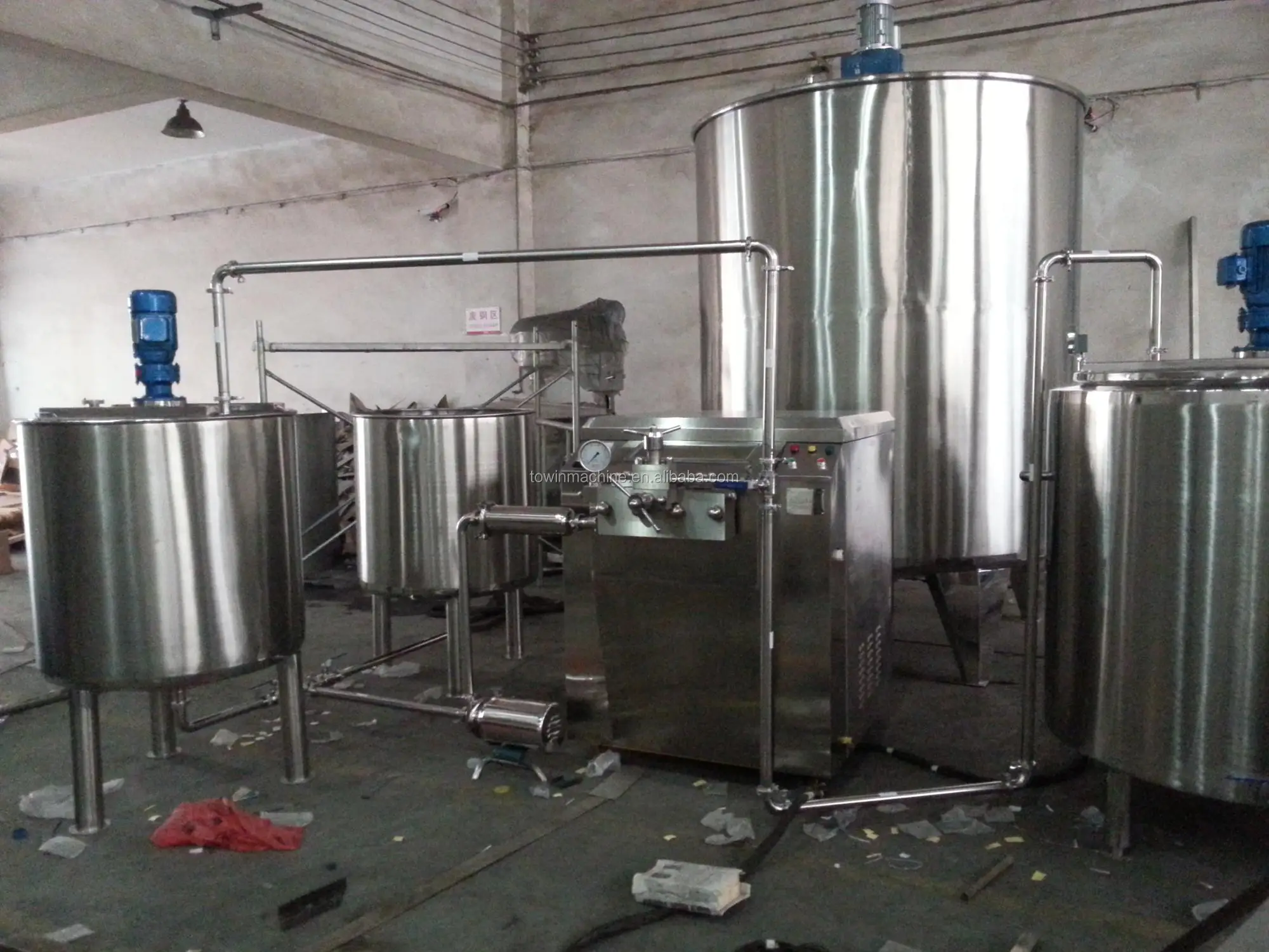 
Best price Industrial Small Scale uht/pasteurized milk processing plant for sale 
