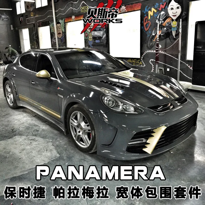 Carbonado M SY Style Fiber Glass Wider Body Kit FOR 11-13 Panamera 970