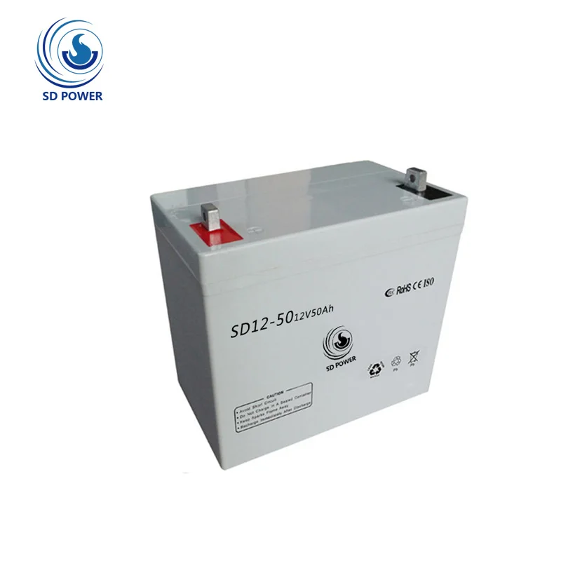 
factory price vrla long life mobility Solar energy storage batteries 12v 50ah for solar 