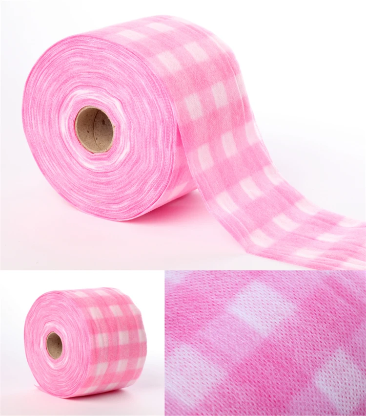 Hot sale cleaning cotton soft white non woven facial disposable towel