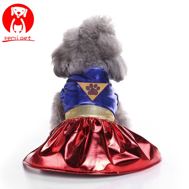 Halloween Pet Costume Cat Dog Cloth Costume Pet Clothes Superhero Set Christmas Uniform Party