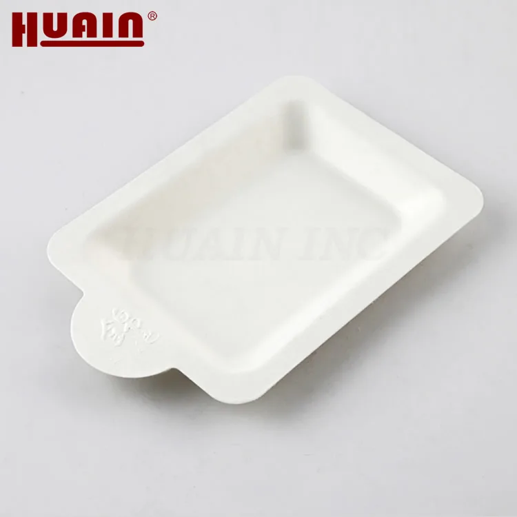 Eco Friendly Custom Card Pulp Wet Pressing High Density Molded Pulp Tray Paper Packaging