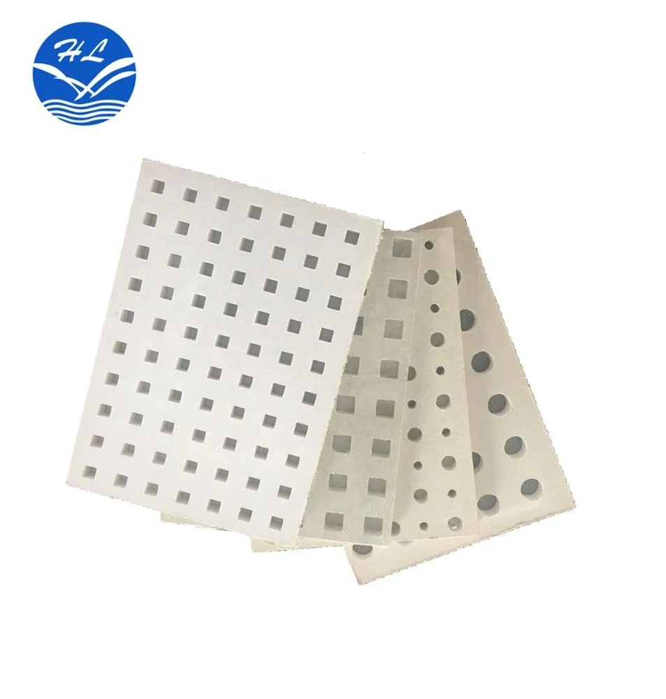 
Acoustic Perforated Paper-Faced Exterior Partition Plasterboard Gypsum Board 