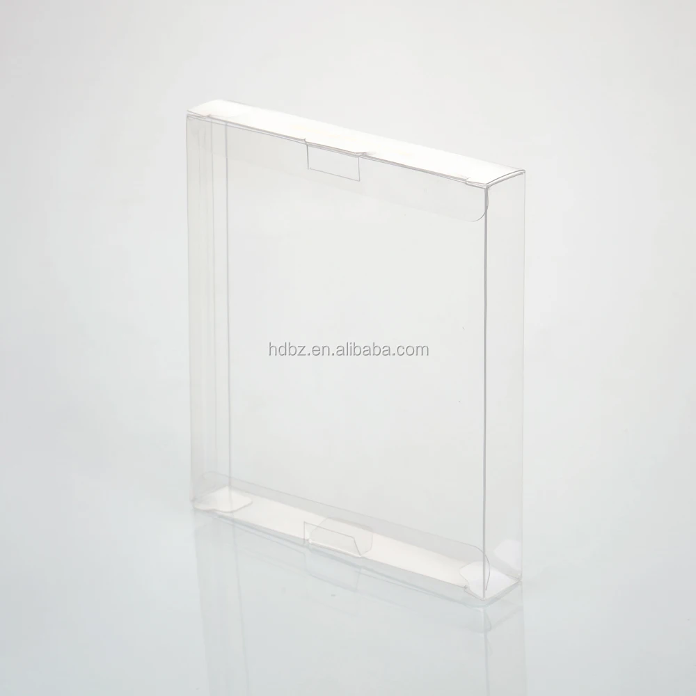 clear protectors box for Nintendo SNES video game