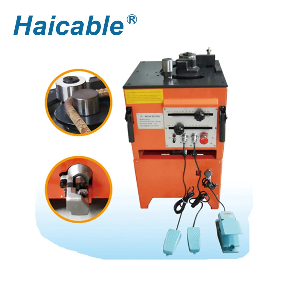 RBC-25 Rebar Bending Cutting Machine Multi-function 25mm Electric Rebar Bender & Cutter