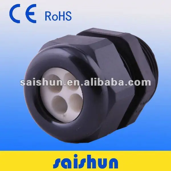 PG Plastic Cable Gland with multi-perforated