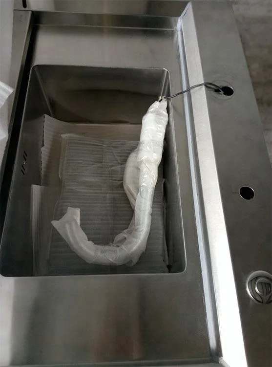 THR-107 funeral products  Hospital Stainless Steel Electric Embalming Table