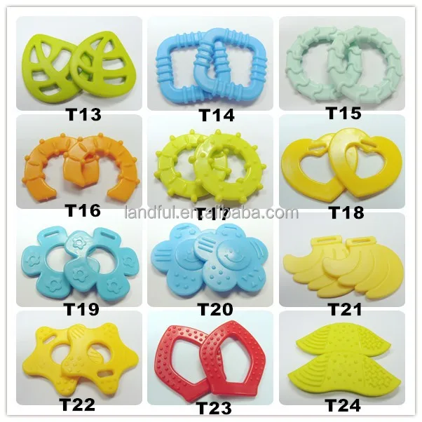 
Yellow Spotted Duck Feet Shape Baby Toy Insert Baby Teething Toddler 