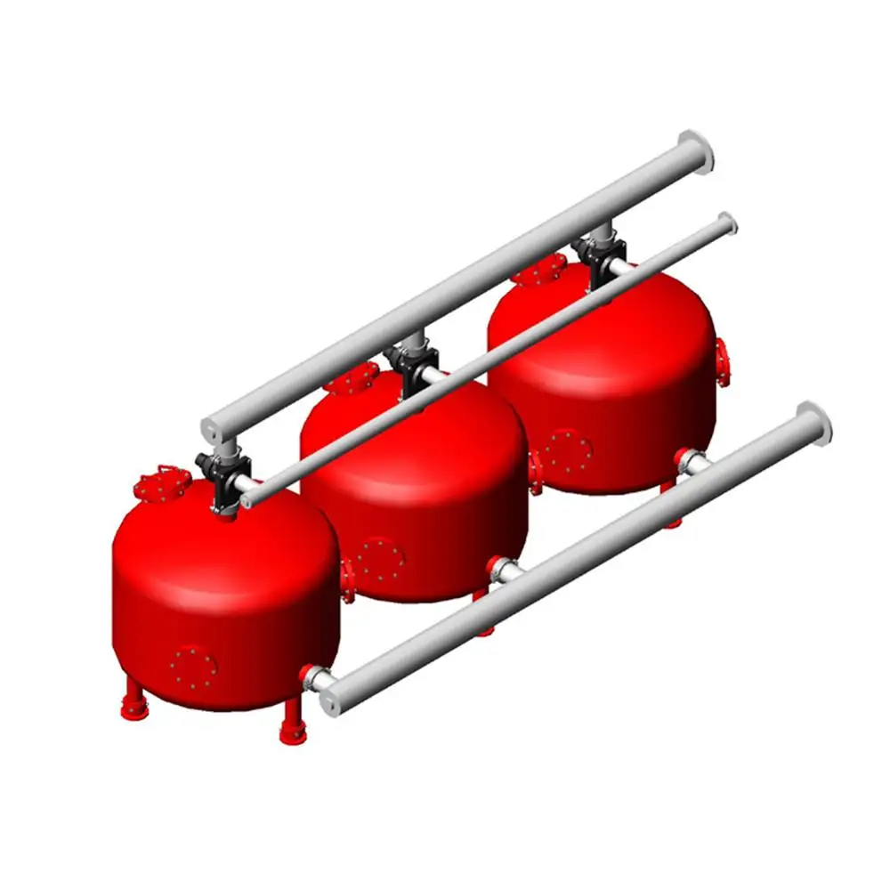 Aiger Widely Used In Cooling Tower Circulating Water AIGER Shallow Medium Sand Filter