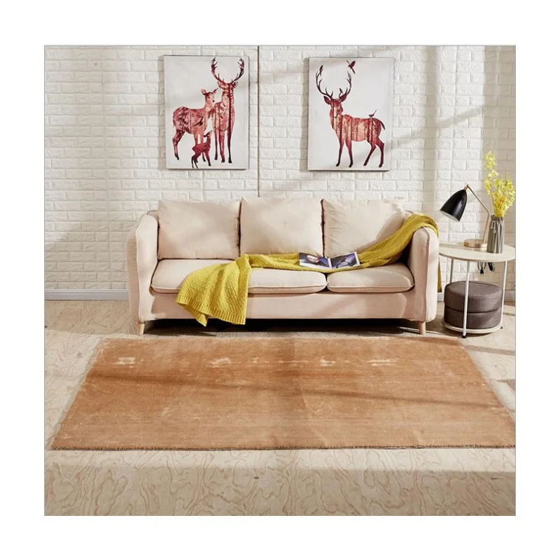 Solid Rugs Pink Purple Carpet Thicker Bathroom Non-slip Mat Area rug for living room Soft Child Bedroom Mat