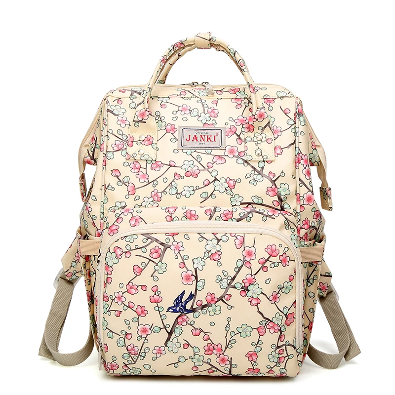 LOW MOQ All over digital custom design printed new baby diaper nappy bag backpack nappy bag backpack mother care baby diaper bag
