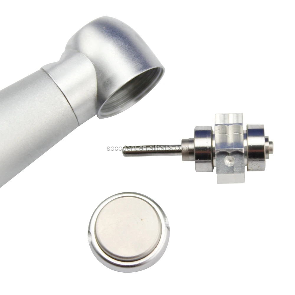 
SOCO standard Push button LED fiber optical dental high Speed Handpiece compatible with Sirona 