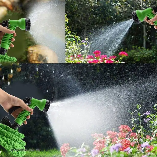 Expandable Latex Pipe Water Spray Garden Hose