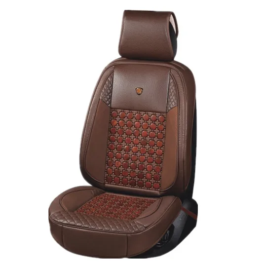 
Fashion designer pearwood leather car seat covers 