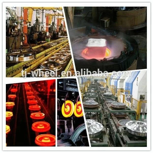 Best Selling Used Railway Wheels On Straight Railway