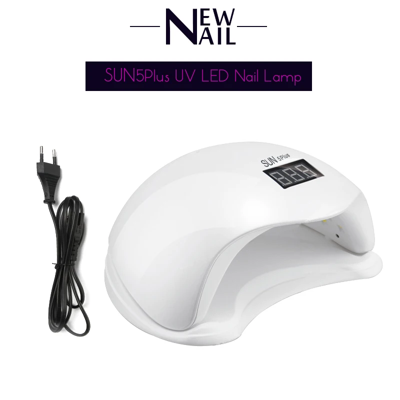 SUN5 plus 48W UV LED Nail Lamp Nail Dryer Gel Polish Curing Light UV lamp