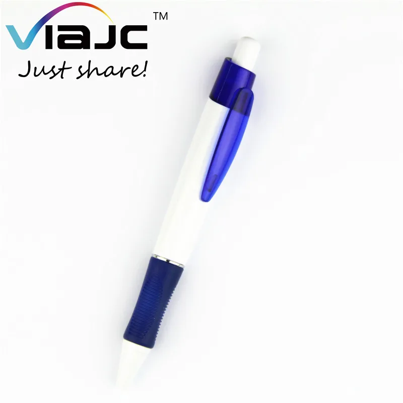 Jumbo plastic ballpoint pen with soft grip suitable for person with Arthritis