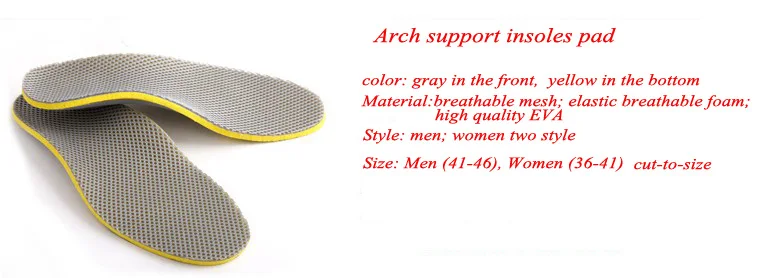 Memory Foam Arch Supports Sport Running Basketball Shoe Insoles Pads Inserts Pain Relief