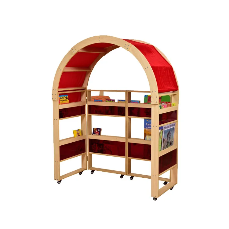 Современная мебель для детской комнаты, школы, библиотеки, деревянное хранилище для книг/набор полок для чтения