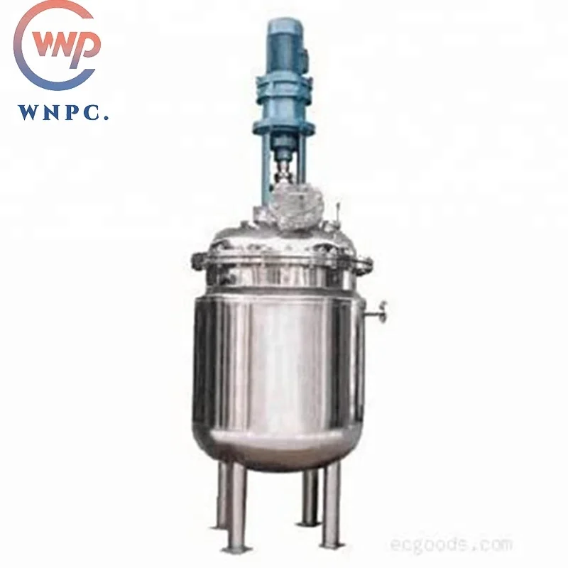 High quality chemical reactor stainless steel reaction vessel