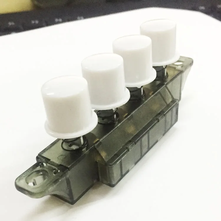 Tuowei 3900-4 low voltage push button switch supplier 1A~120V 1(0.5)A~250V 3 speed 4 position range hood keyboard switch for fan