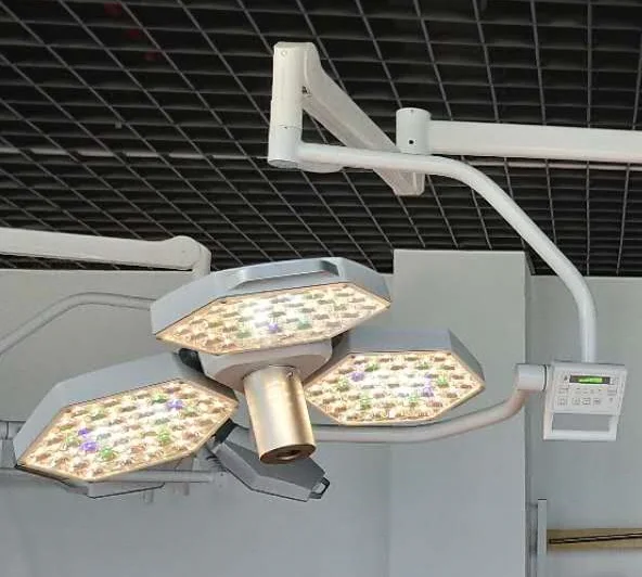 SY02-LED3E Portable Medical Shadowless Operating Lamp OT Light with Charger