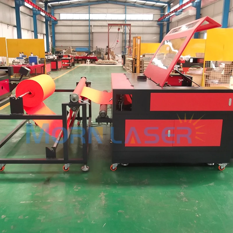 Morn 180W Auto-Feeding Fabric Laser Cutting Machine