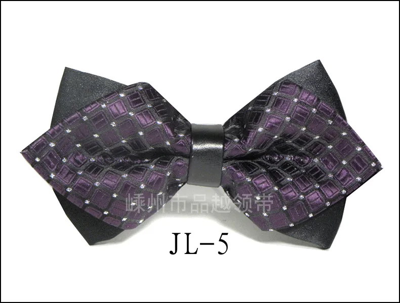 
Factory Wholesales custom men silk official bow tie satin 