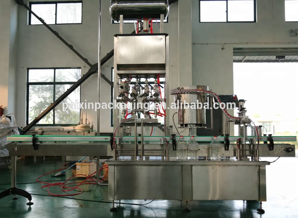 professional packing machine canola oil labeling filling capping machine top quality manufacturer