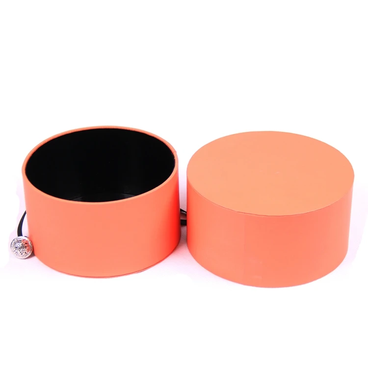 Custom printed round cylinder gift hat box wholesale