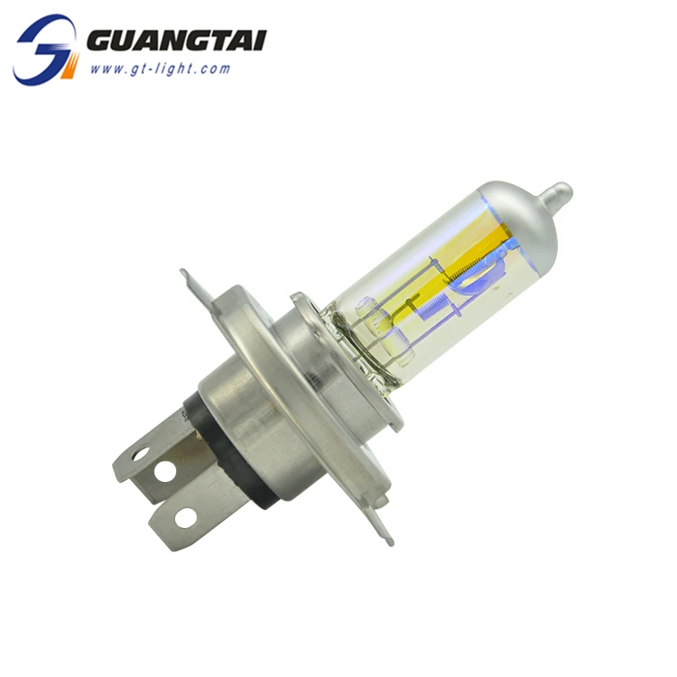 E13 Certification P45t H4 12V 55W White Light Car Headlamp Bulb