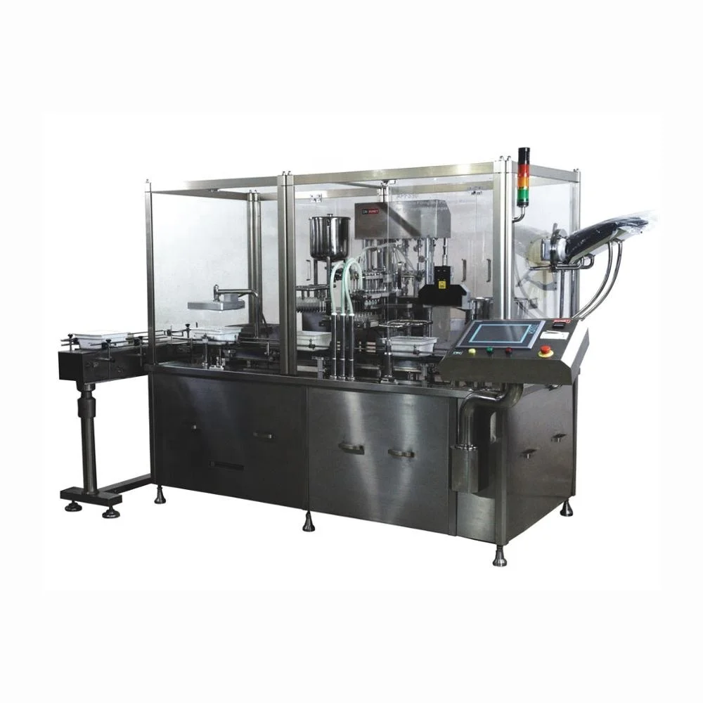 Fully automatic prefilled syringe filling machine for different different liquid