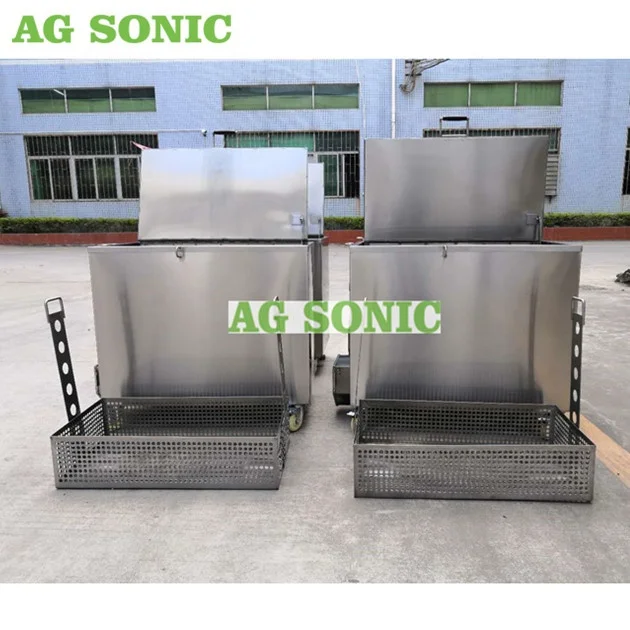 Large Kitchen Use 304 Stainless Steel Heated Thermostatically controlled Utensil Cleaning Dip Soak Tank