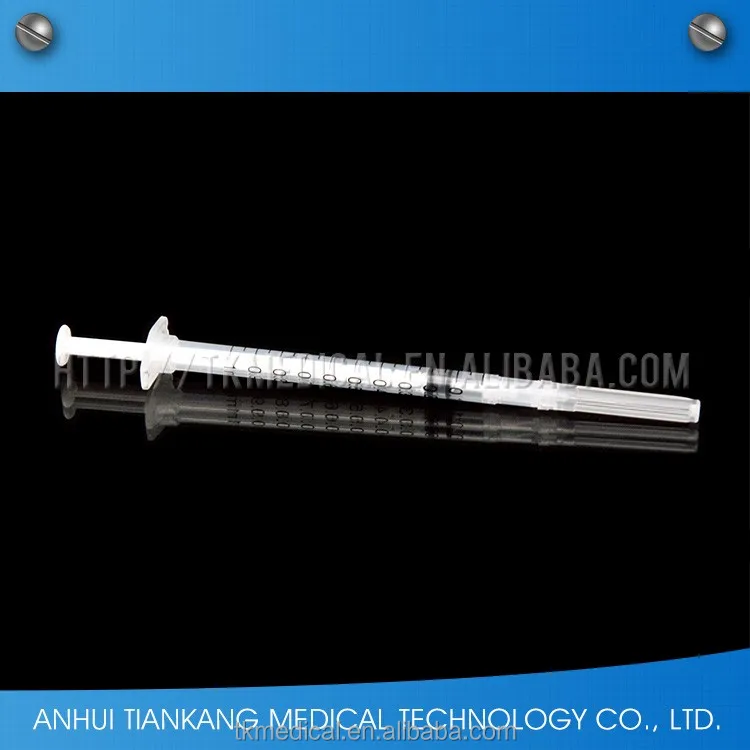 Одноразовые Стерильные безопасности 1 мл шприц