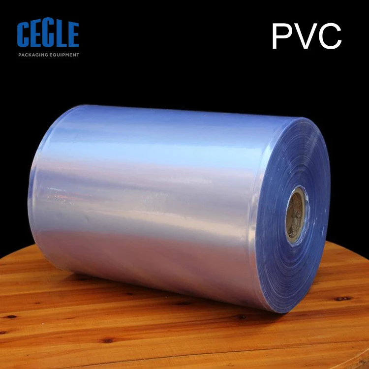 High quality high light transmission ductile PVC skin packaging film