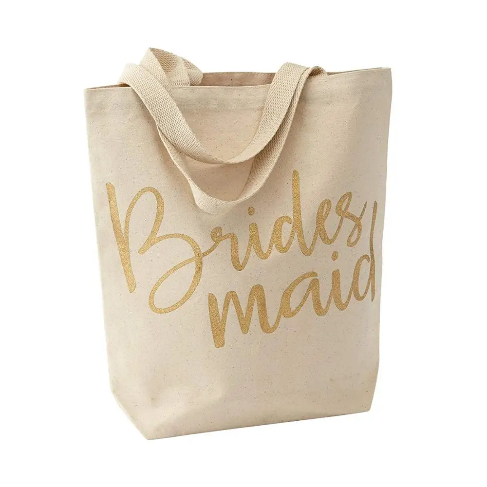 Small MOQ Customized Logo standard size tote organic cotton canvas shopping bag