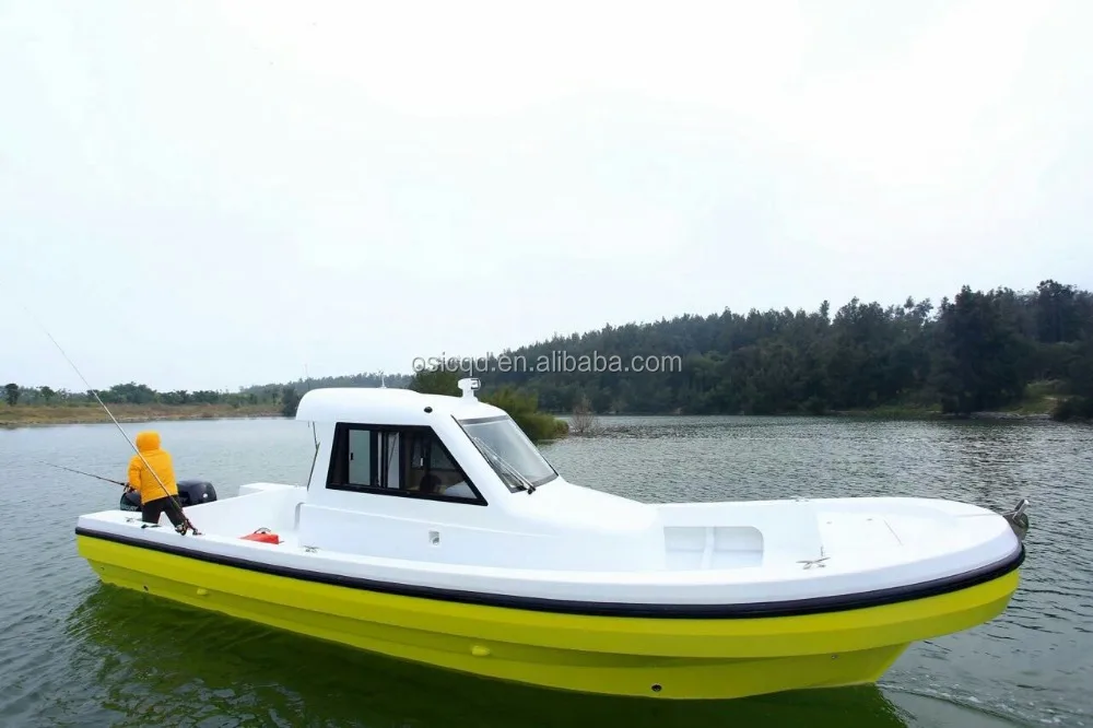  2016 Новая лодка для рыбалки PANGA BOAT 30C (лодка FRP с кабиной