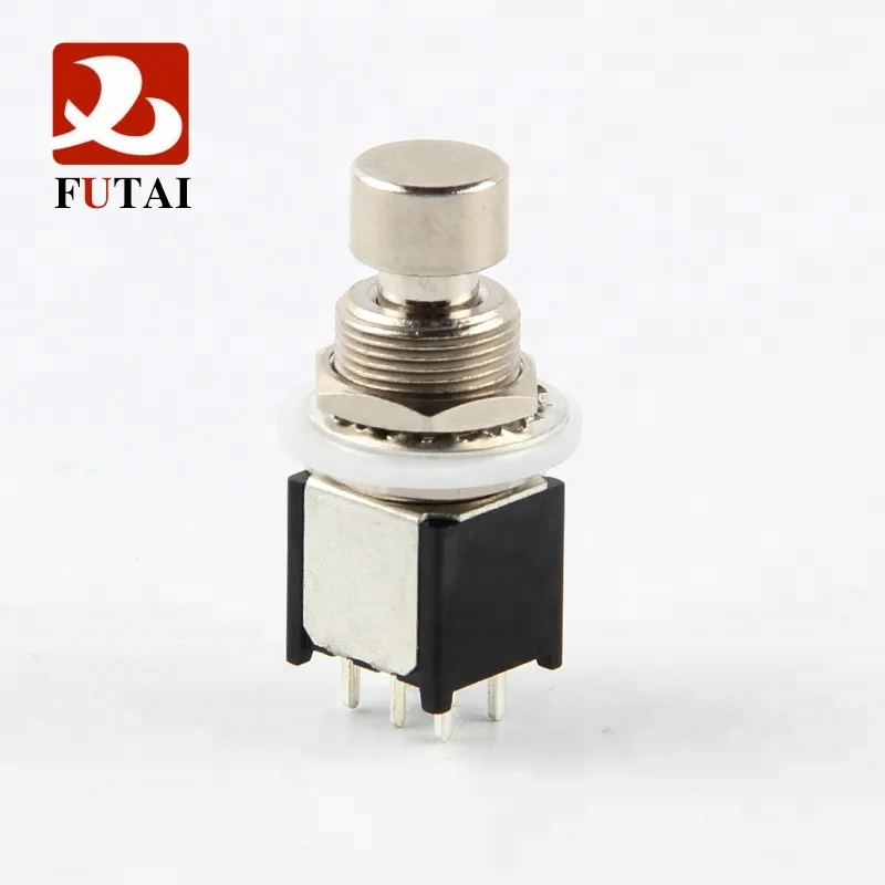 
 6-pin кнопочный эффектов Бесплатная доставка переключатель  